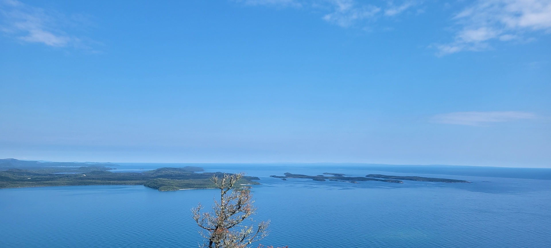 The Susie Islands on the border of Minnesota &amp; Canada, on top of Mt. Josesphanie.