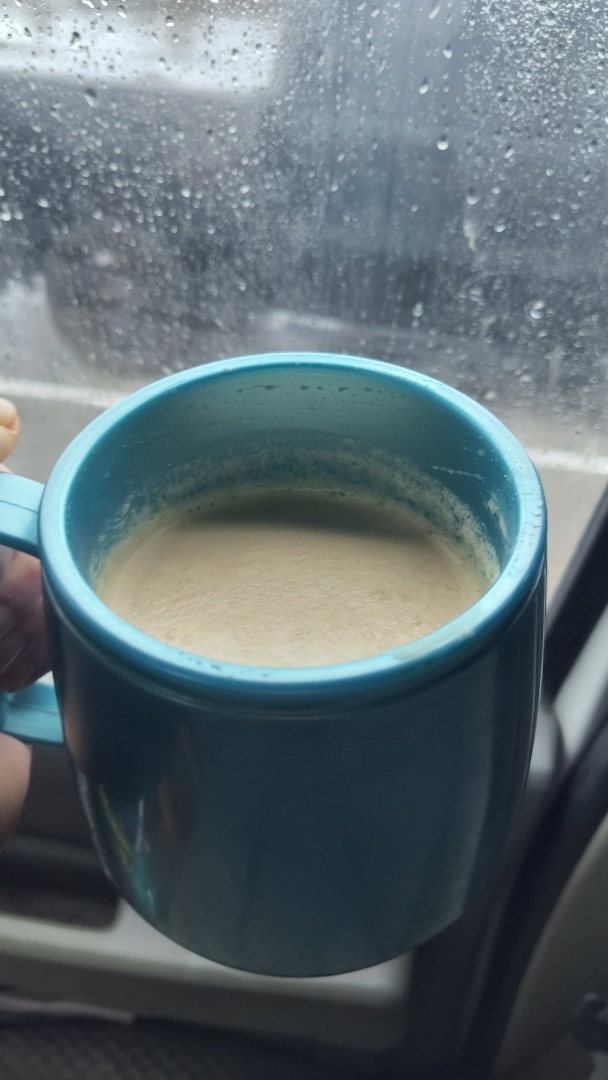 Morning cup of coffee